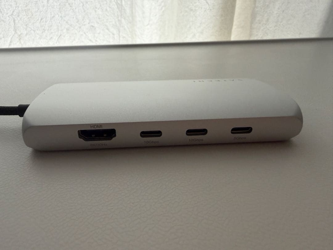 SATECHI V3 USB-C MULTIPORT 8K シルバー