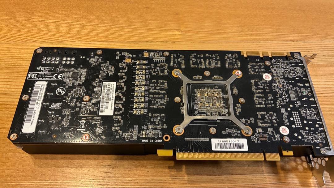 【ジャンク品】Palit GeForce GTX 1080 Ti