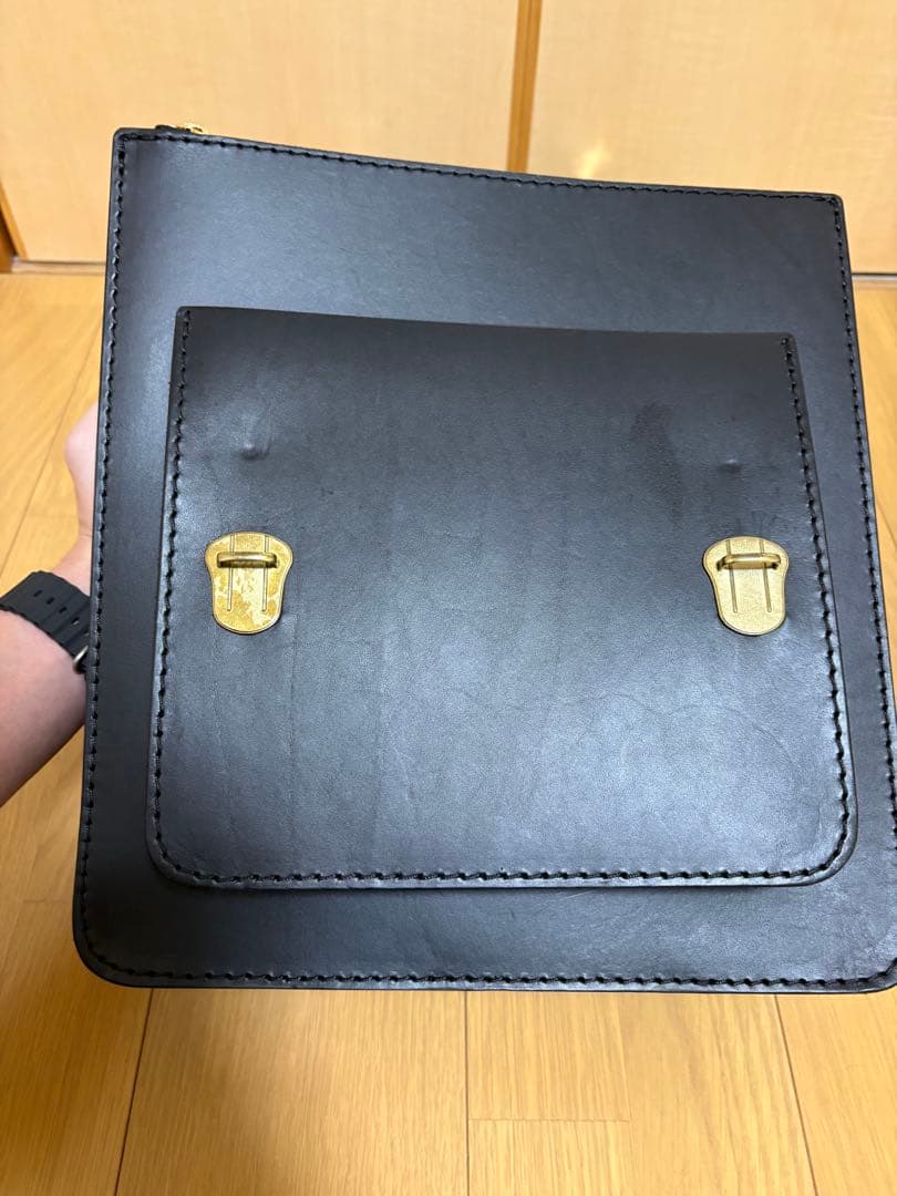 MOTI MOTI　質実剛健2wayショルダーバッグ ブラック