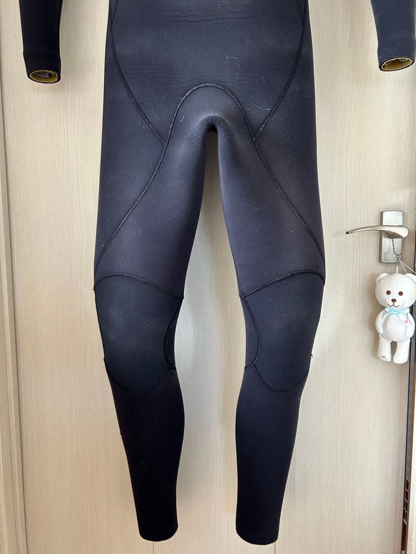 RASH ウェットスーツ　セミドライ　ブラックエディション　上位モデル　6ミリ