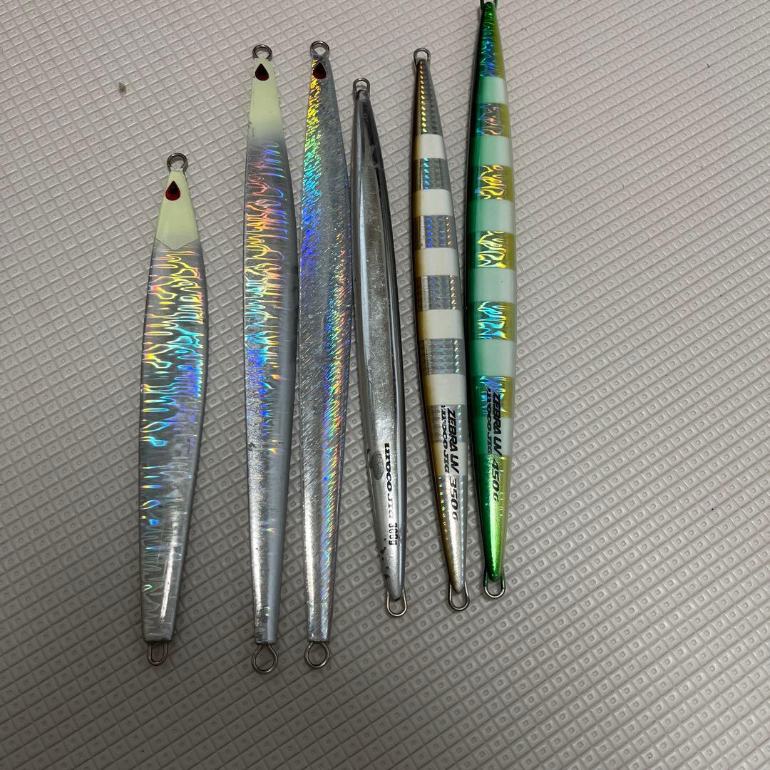 トンジギジグセット6点、ウロコジグ、タナジグ