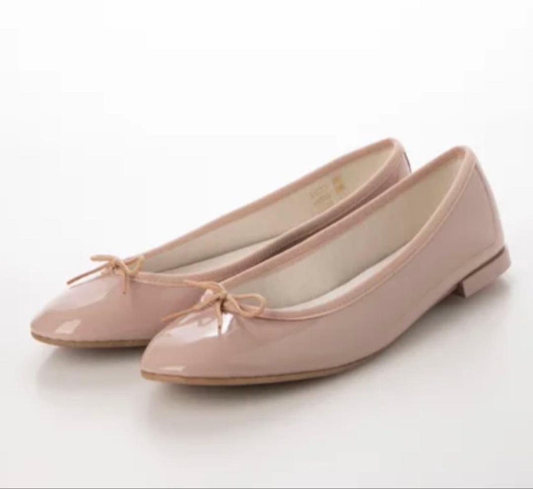 repetto レペット ピンクベージュ サイズ 37 24.0cm 値下げ