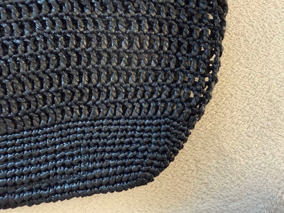 PRADA　プラダ　ラフィアトートバッグ