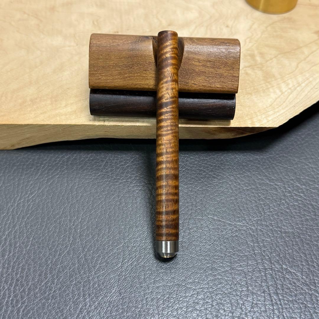 138ハワイアンコアPG-5用カスタム木軸　低重心Rタイプ　ステンレス