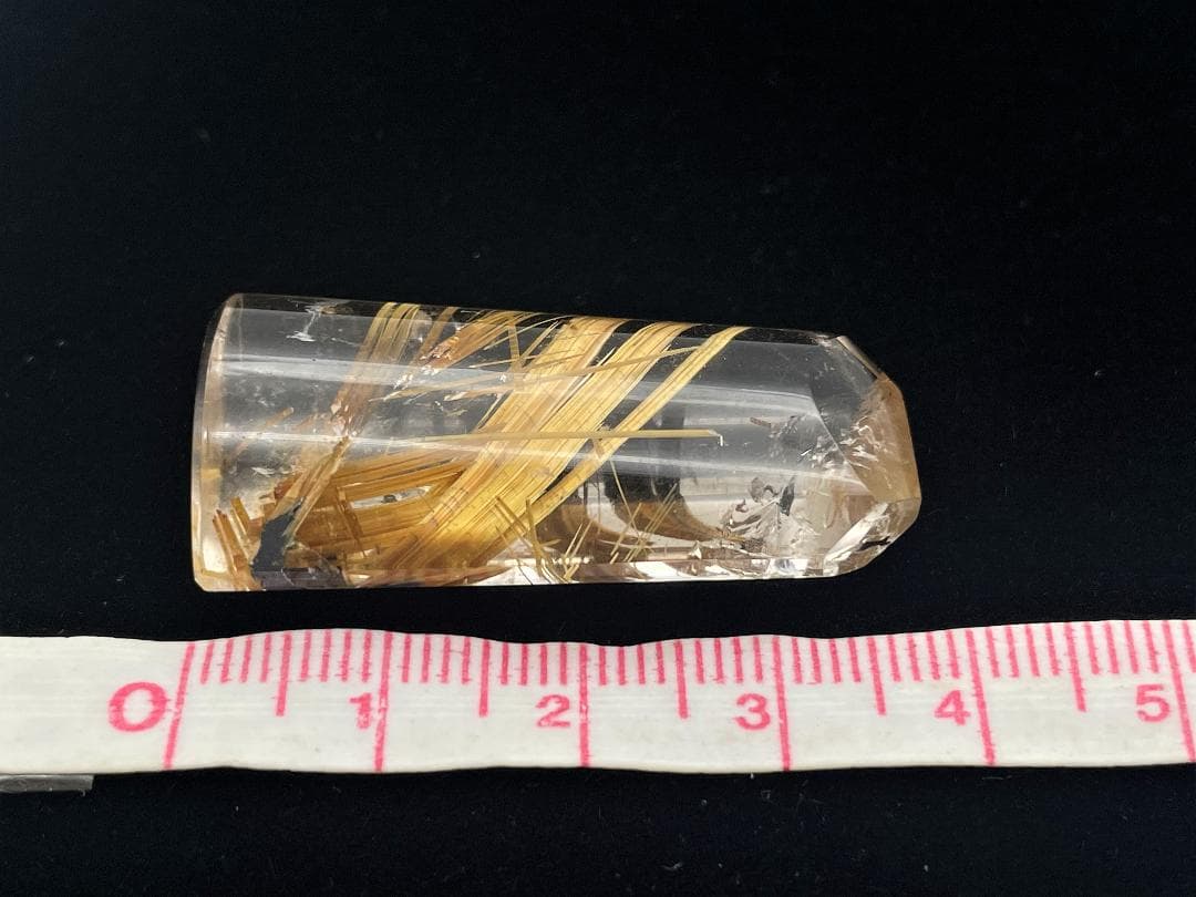 ポリッシュ（タイチンルチルクォーツ）