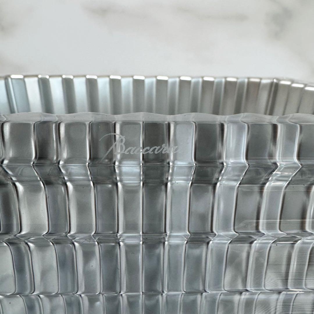 新品未使用 Baccarat バカラ アイ ベース スクウェア L シルバー