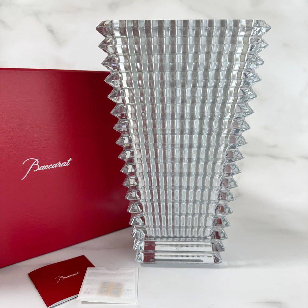 新品未使用 Baccarat バカラ アイ ベース スクウェア L シルバー