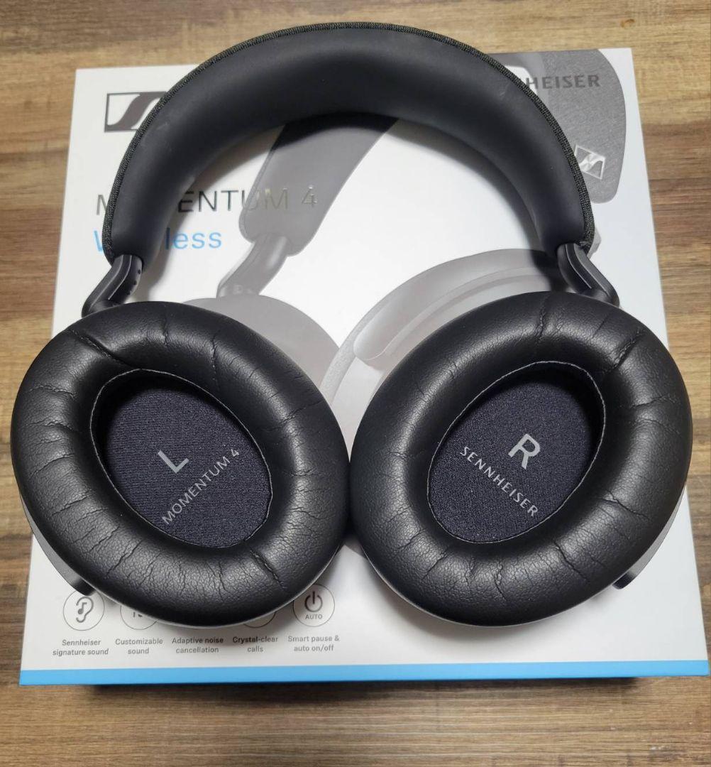 Sennheiser Momentum 4 ワイヤレスヘッドセット【カバー付】