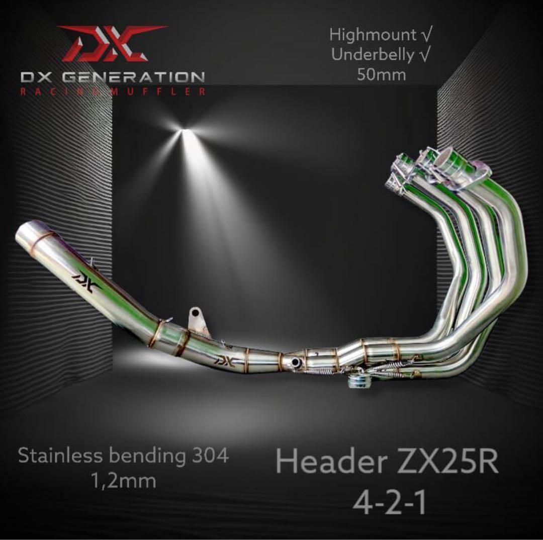 ZX25R/ZX25RR/ZX4RRマフラー　エキパイのみ