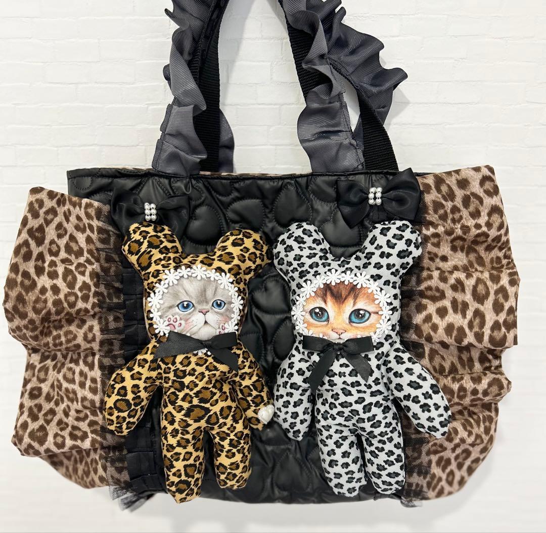 さ*ー様 コヤンイサムチョン フリルトートバッグ ルミちゃん