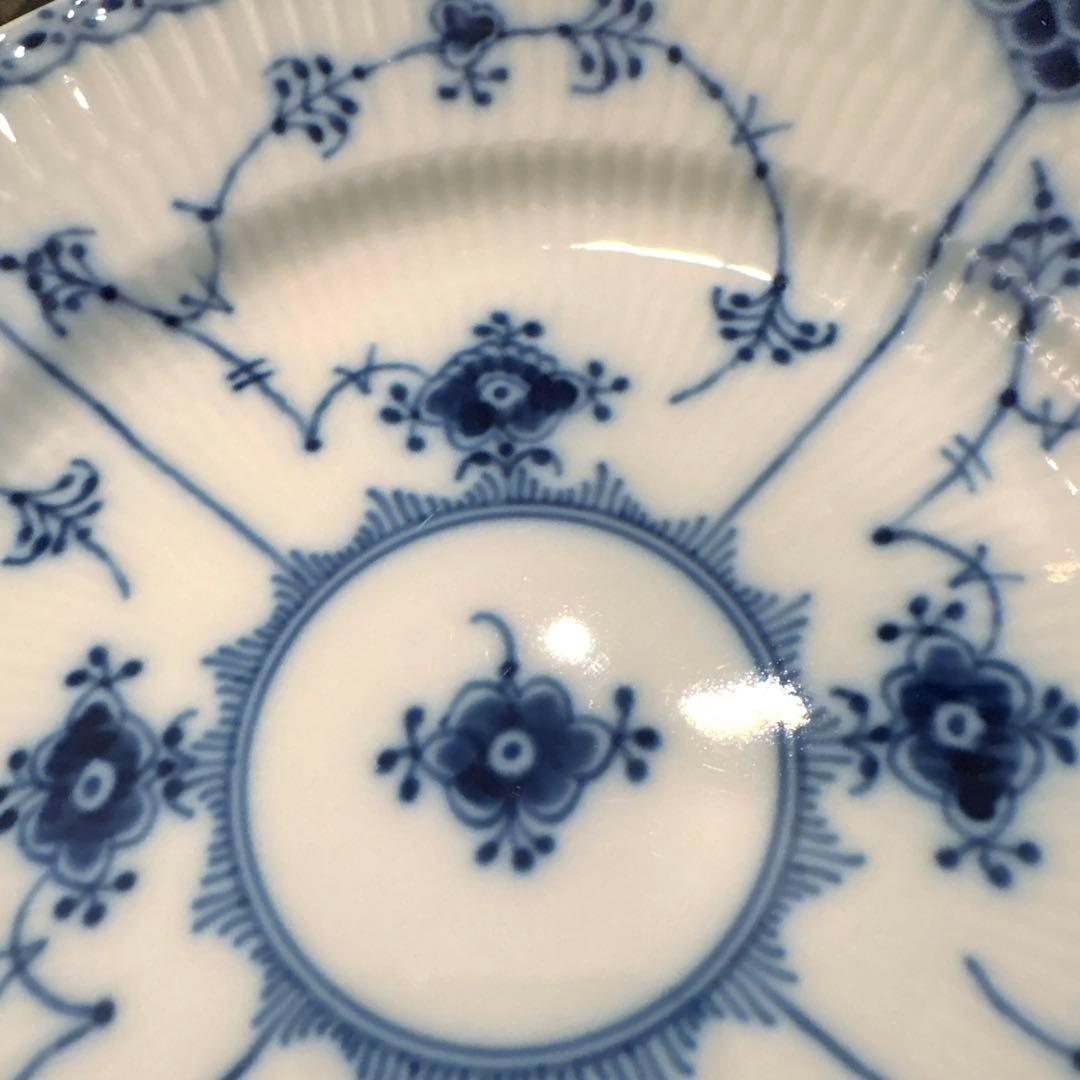 ♡未使用品♡ロイヤルコペンハーゲン ブルーブルーテッド プレート ペア 19㎝