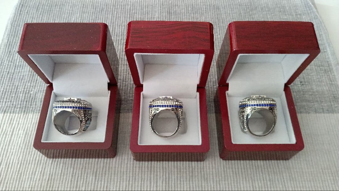 【ドジャース２０２５年：大谷・ベッツ・フリーマン】エクストラ・リング３人セット