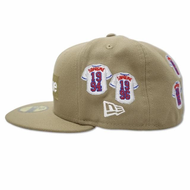 SUPREME Jerseys Box Logo New Era キャップ