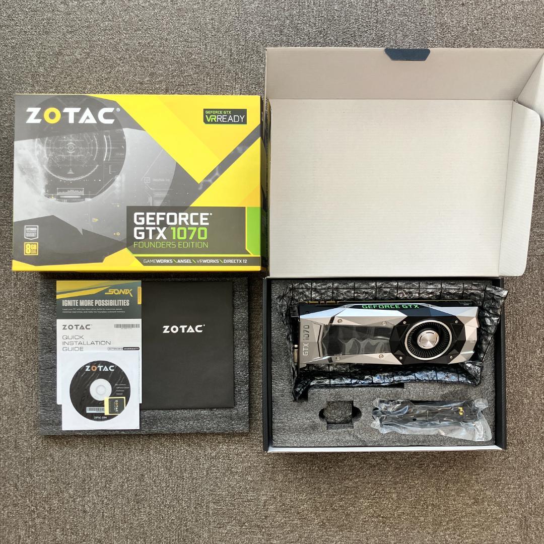 【動作確認済】ZATOC GEFORCE GTX 1070