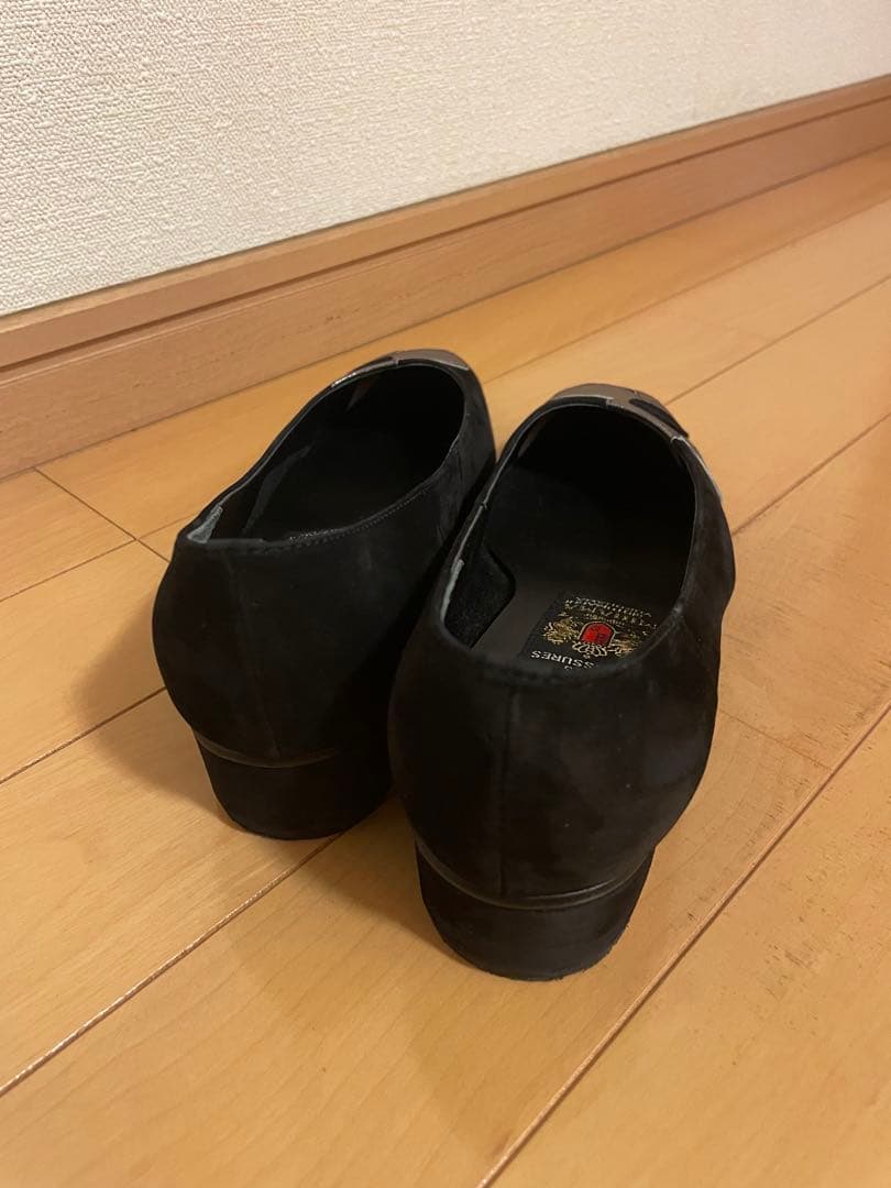 ふかわ　超美品❤️MIHAMA 花モチーフ フラットシューズ