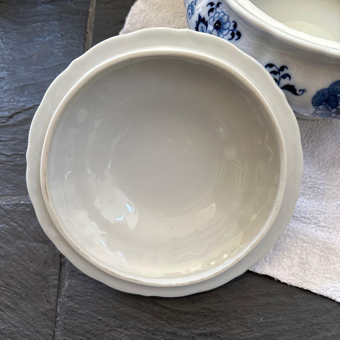 送料込み　ブルーダニューブ　スープサーバーポット　珍品