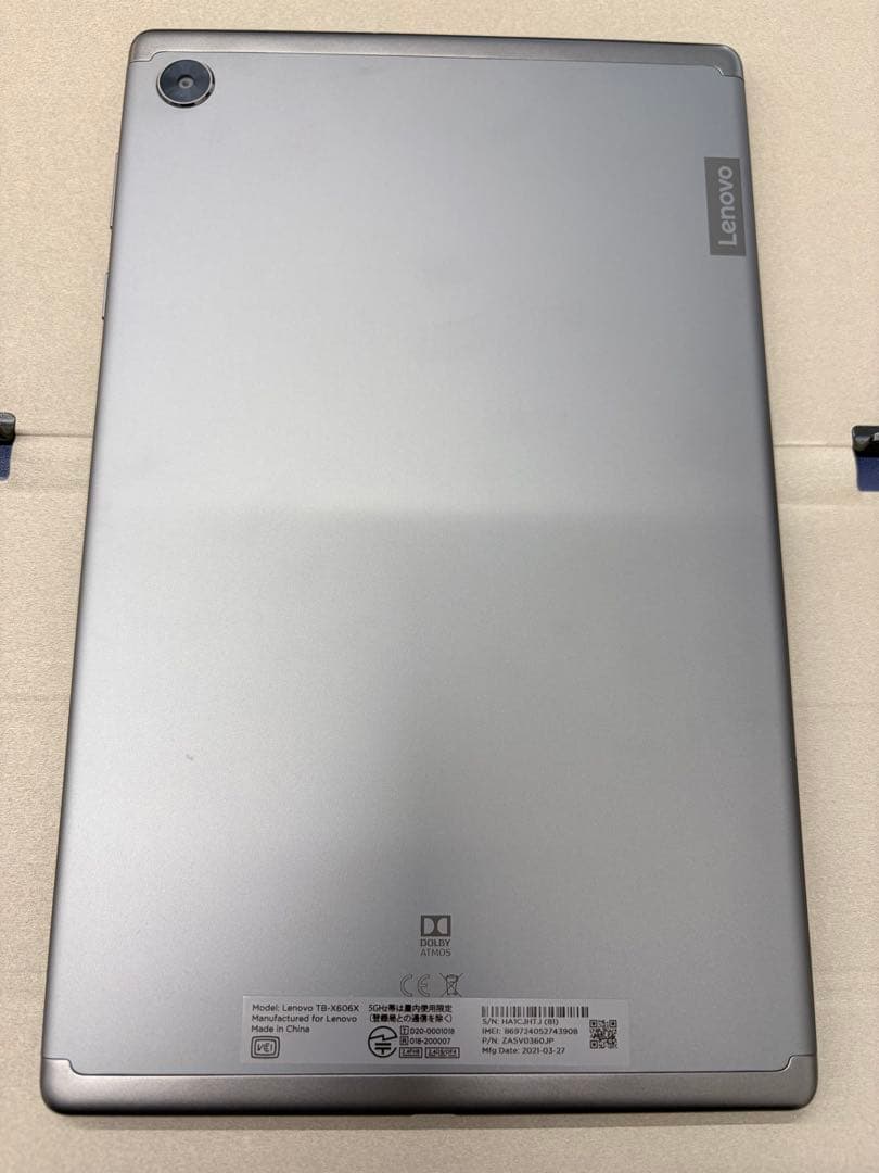 Lenovo Tab M10 FHD Plus タブレット10.3インチ