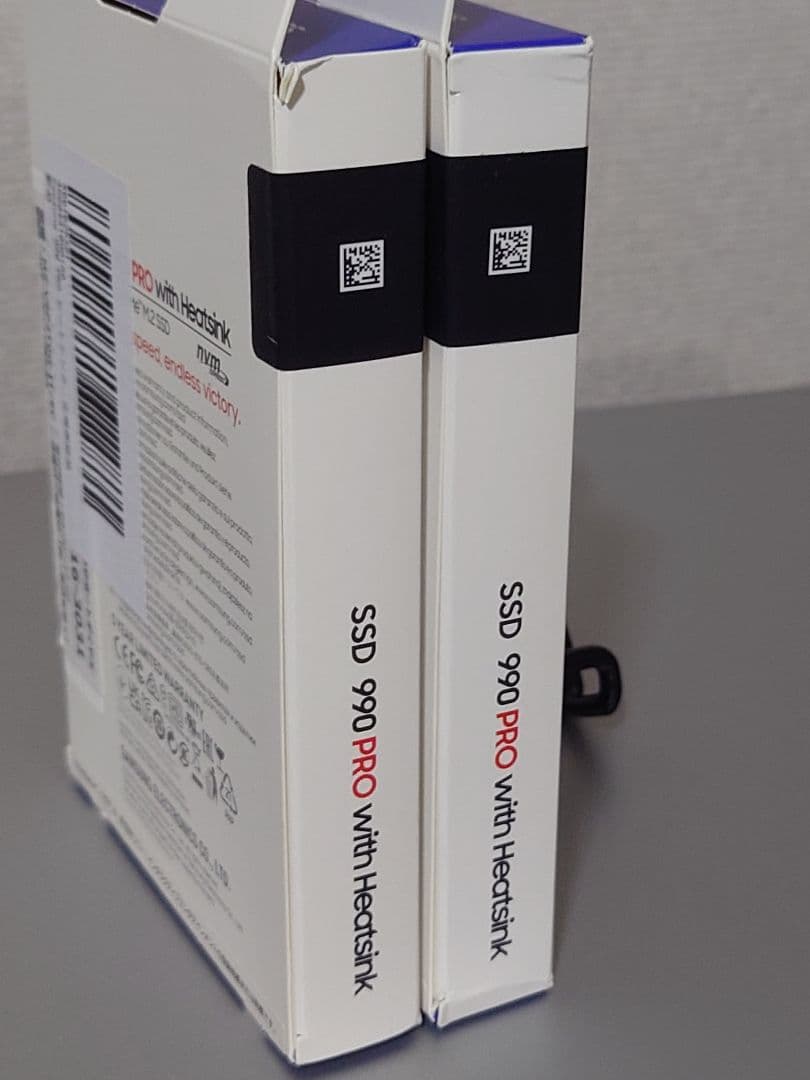 激安Samsung 990 PRO 2TB with Heatsink ×2個②