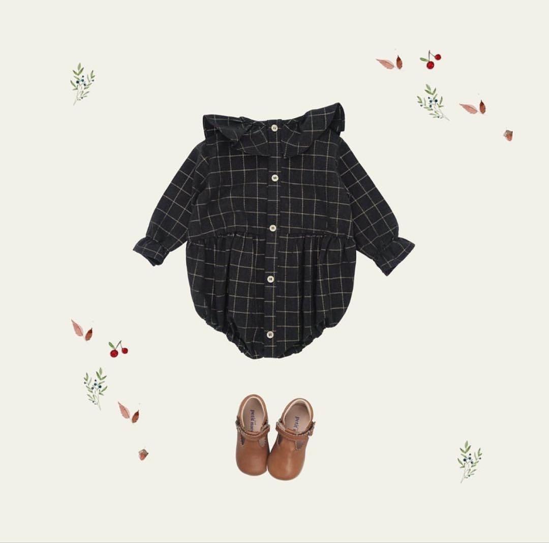 LOIR Paris 12m 襟付きロンパース