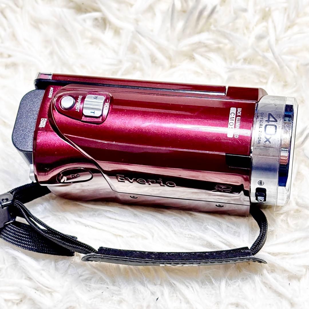 美品✨　JVC FULL HD ビデオカメラ GZ-E180 Everio
