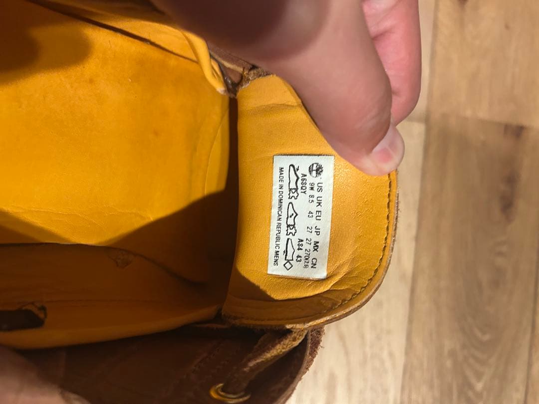 靴 Timberland 3eye classic Lug