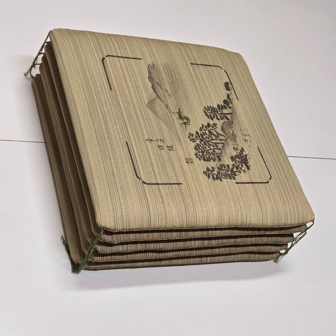 い草ざぶとん、5枚組、い草ザブトン、夏ざぶとん、夏ザブトン、い草座布団、日坂、、