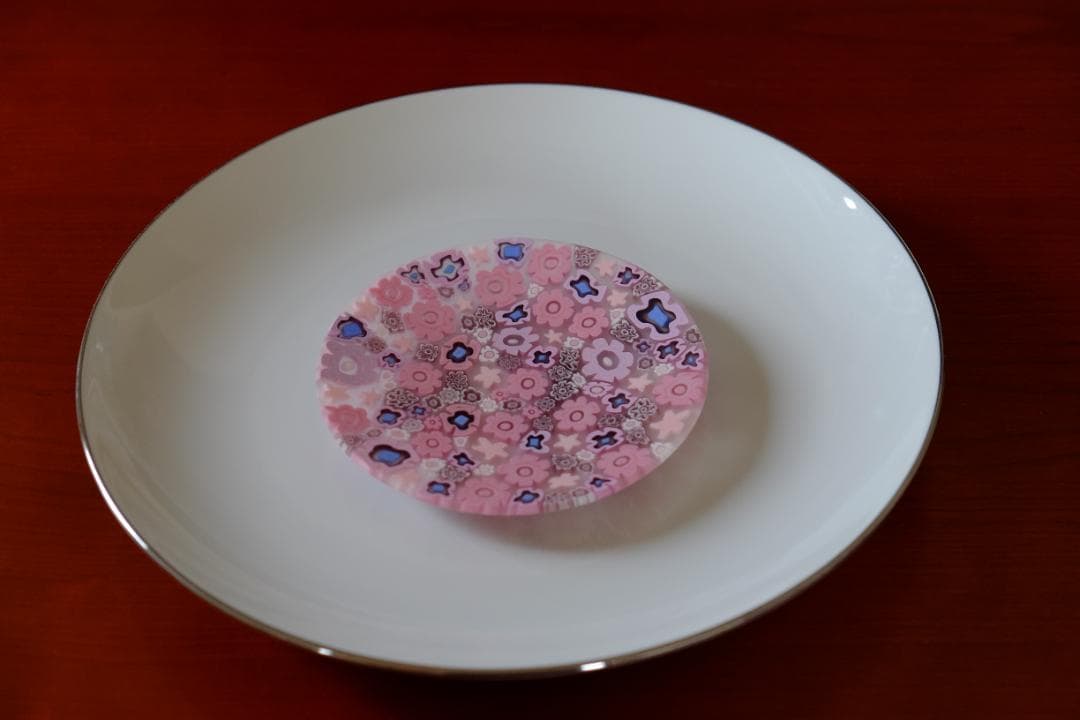 ミルフィオリ エルコーレ・モレッティ プレート 皿 黒木国昭/藤田喬平/田子美紀