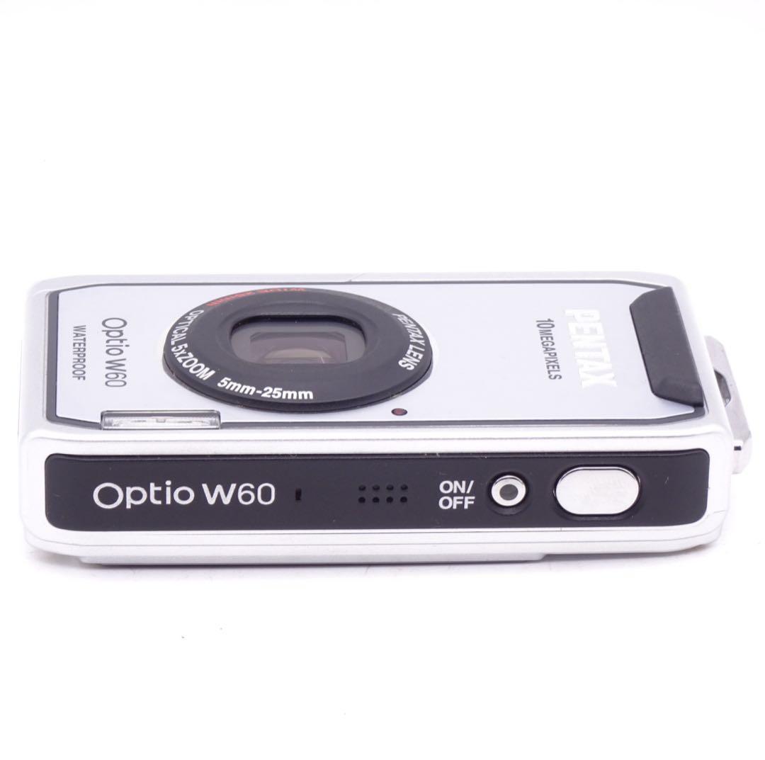【動作確認済】 PENTAX Optio W60 オールドコンデジ