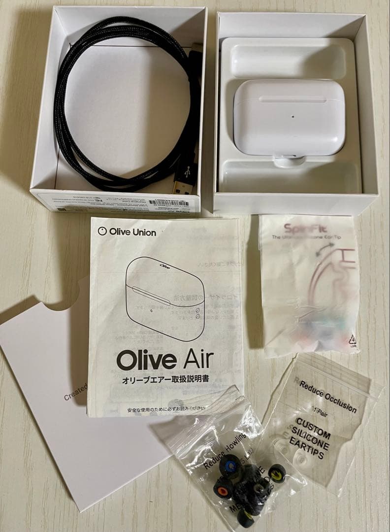 Olive Air 集音器 ホワイト リモコン無し