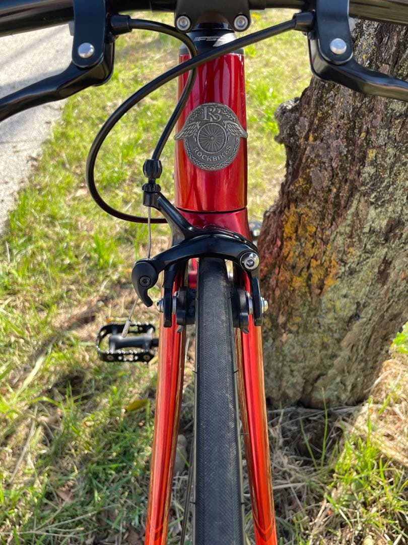 H*E様 ロックバイクス リーダー ブルーラグ ブローチャーズ マスターピスト