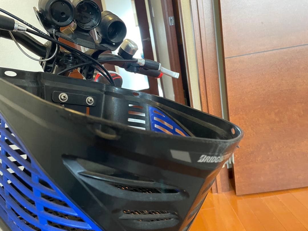 子供用自転車 青 ブリヂストン22インチ　手渡しか着払いで