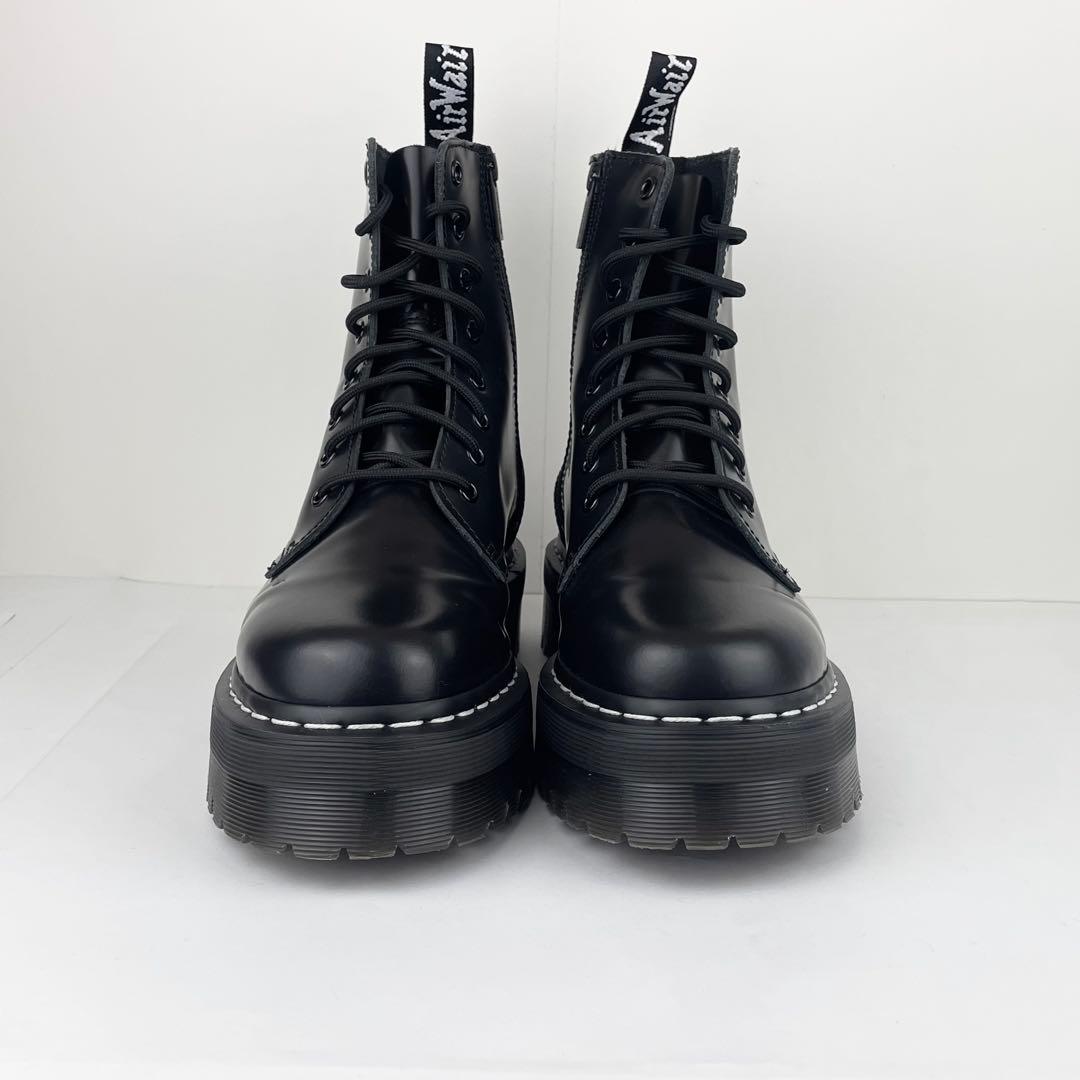 Dr. Martens Jadon厚底8ホール 日本限定 ホワイトステッチ