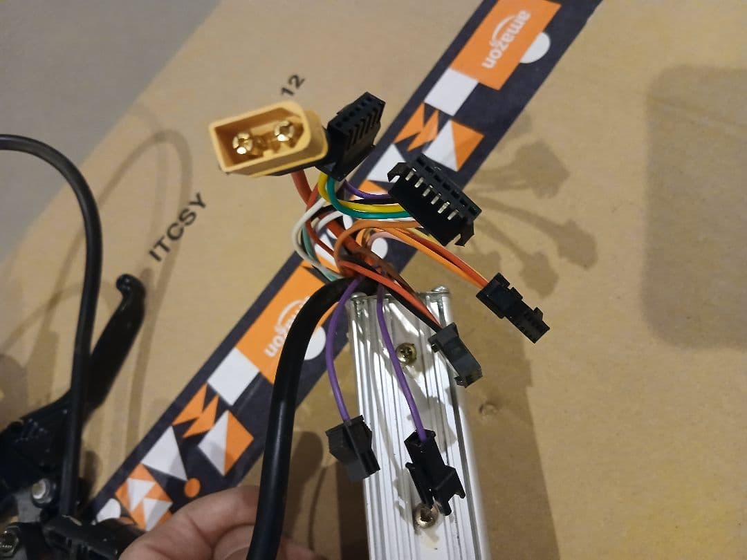 自転車ブラシレスコントローラーキット　36V / 48V