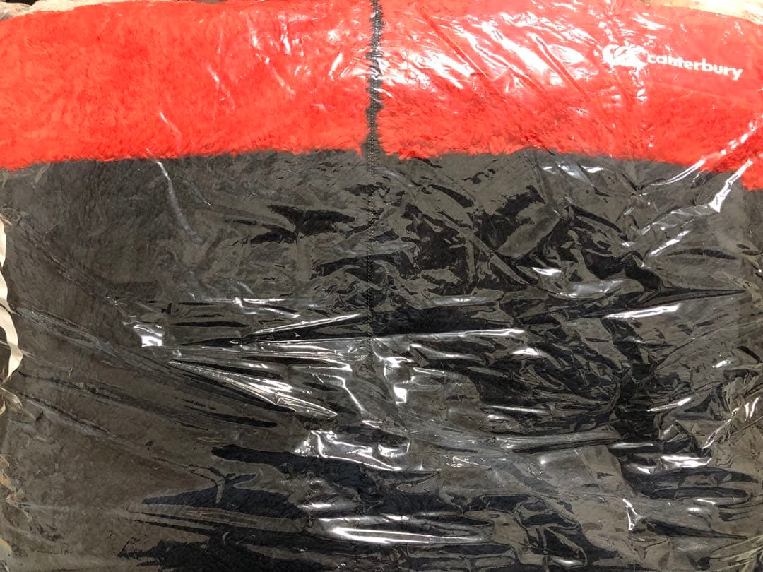 canterbury リバーシブルフリースジャケット L ネイビー/レッド