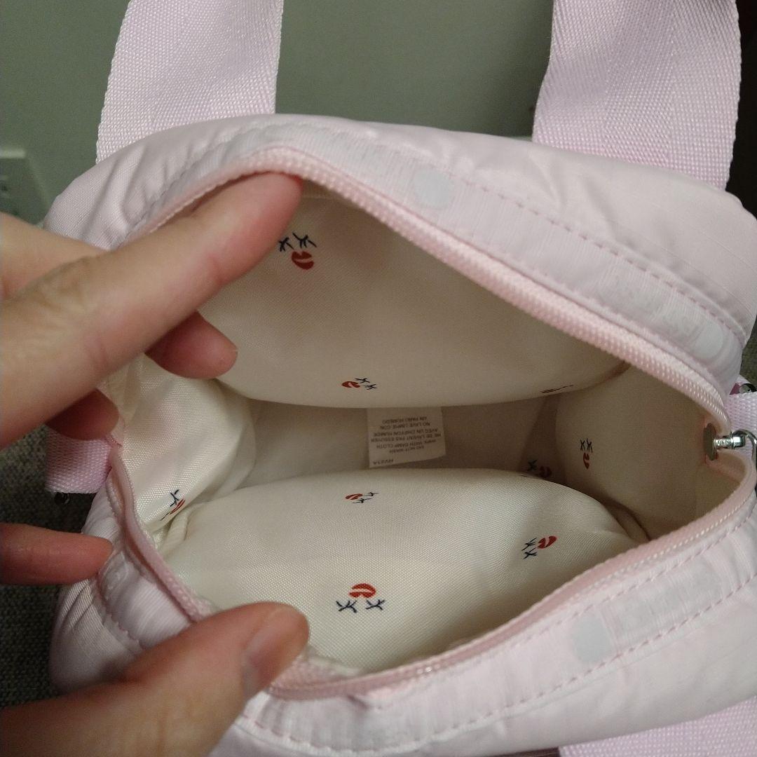 神崎恵✕レスポートサック　PUFFY MINI BAGマシュマロピンク