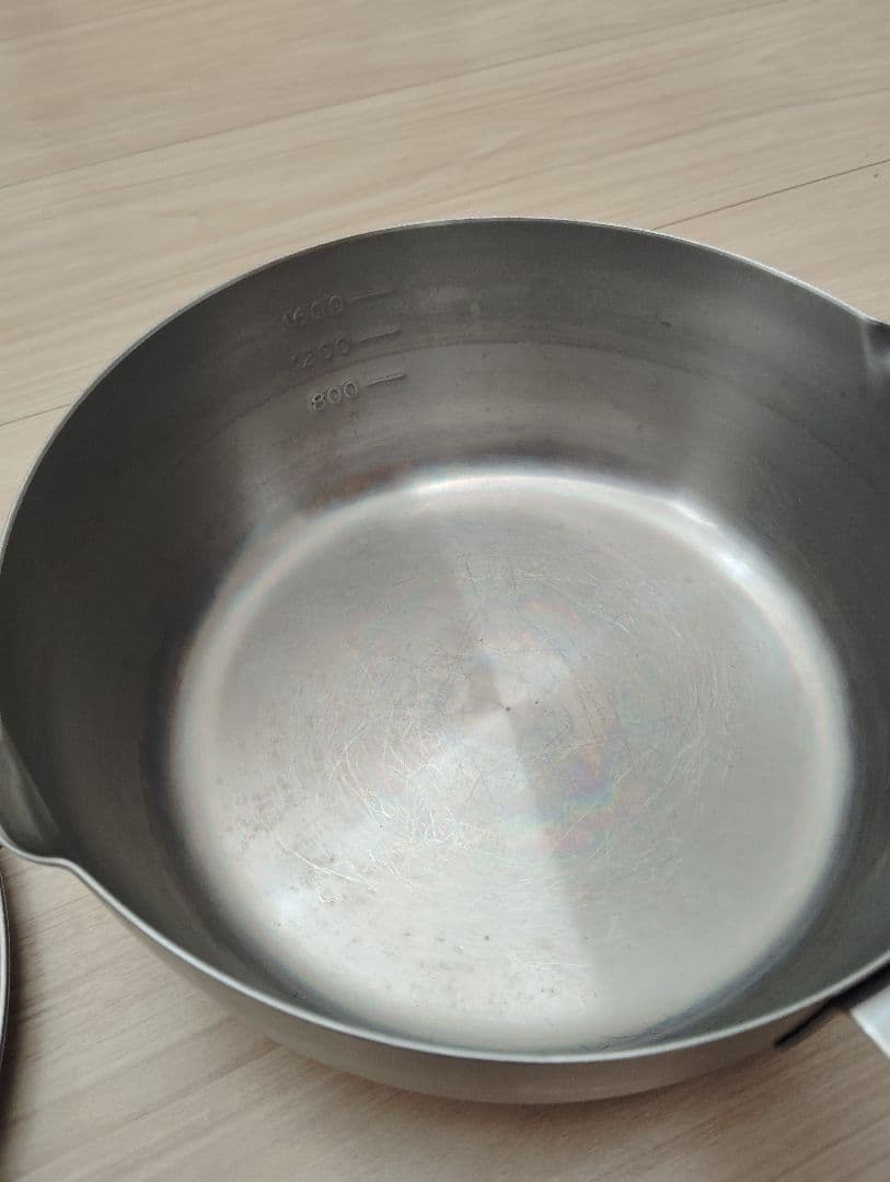 ambai 雪平鍋 IH ステンレス20cm兼用蓋 16・18・20cm用