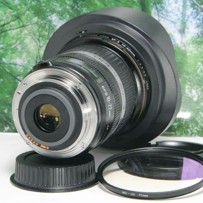 ❤高性能・軽量超広角ズームレンズ♪canon EF-S 10-22mm USM❤