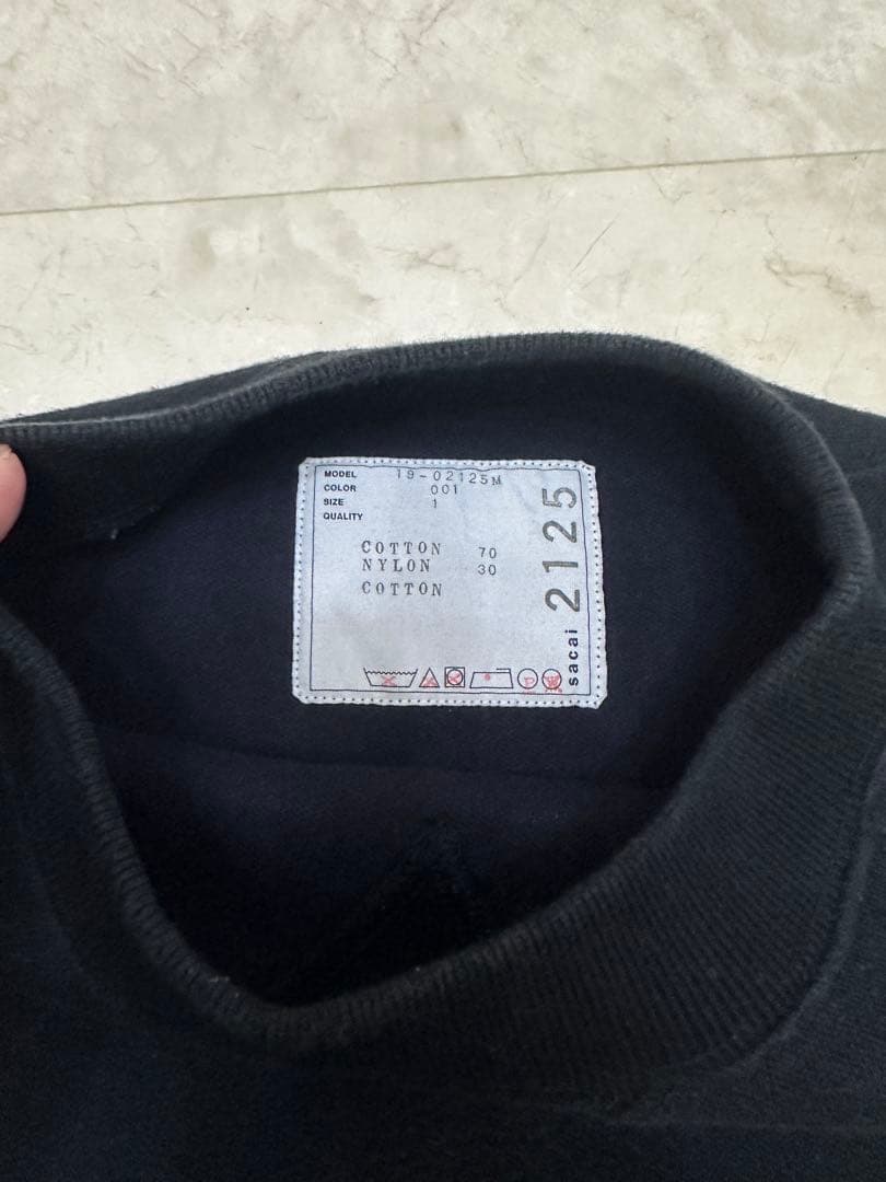 sacai メンズZIPトレーナー　サイズ1