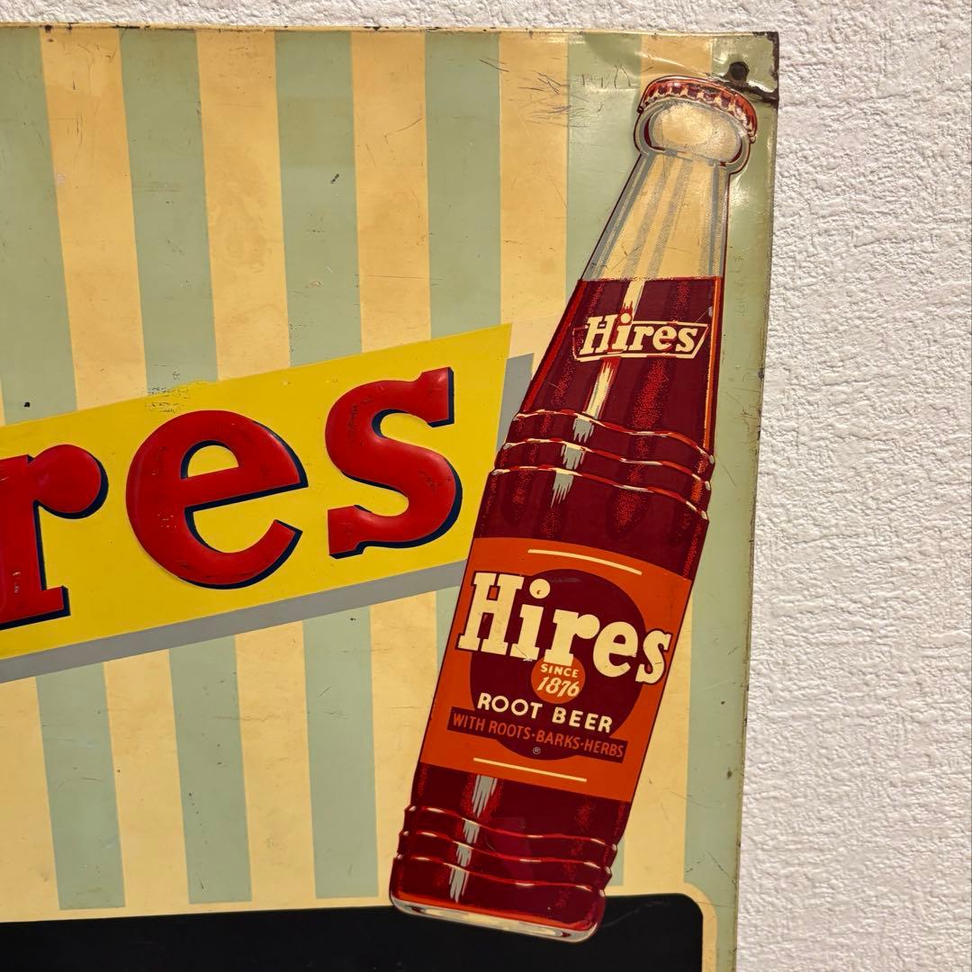 【Hires Root Beer】ヴィンテージ黒板（看板）