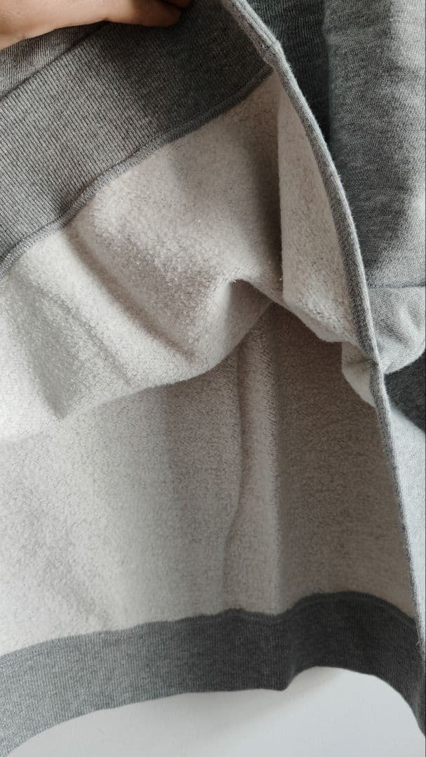 フレームワーク　ラグランポンチョスウェット グレー　　　　 13-3