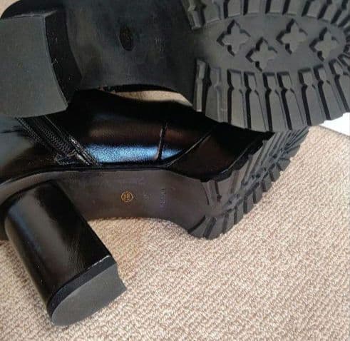 雪*ご様 Ameri Vintage レディシャークソールブーツ　厚底