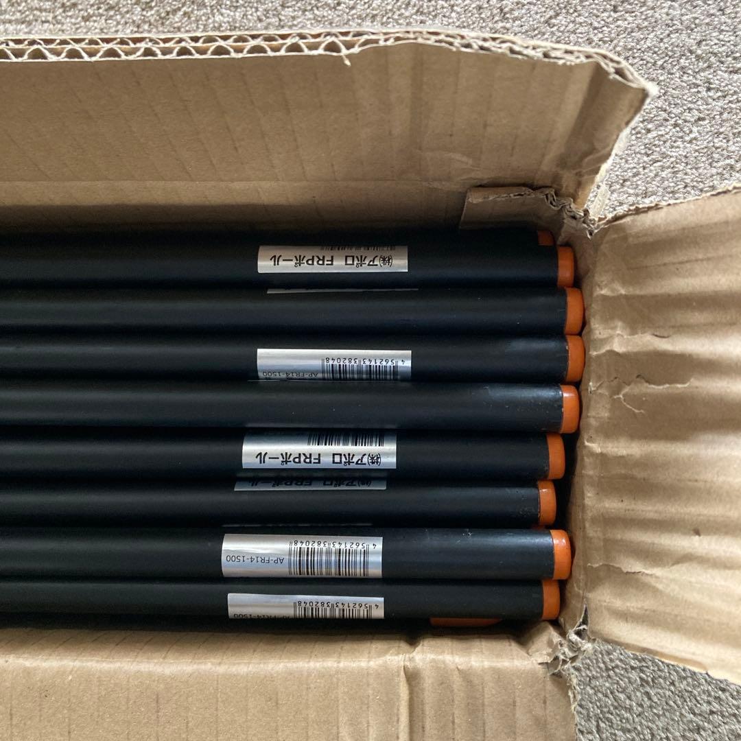 u*o様 未使用 アポロ FRPポール 150cm 50本 防獣 害獣 電気柵