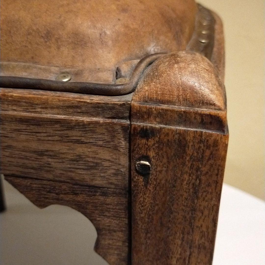 イス　椅子　レザー　ダイニングチェア　ロイズアンティーク　halo プリミティブ