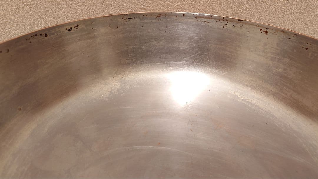 純銅製 業務用 大型 銅鍋 極厚 天ぷら鍋 33cm 送料込み