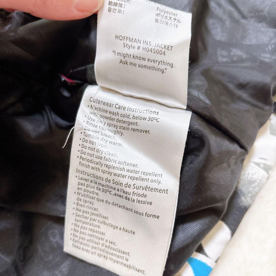 ボルコム スノーボードウェア スキー ジャケット L 総柄 派手 レディース