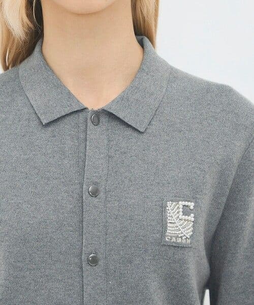 caban コットンカシミヤ カーディガン