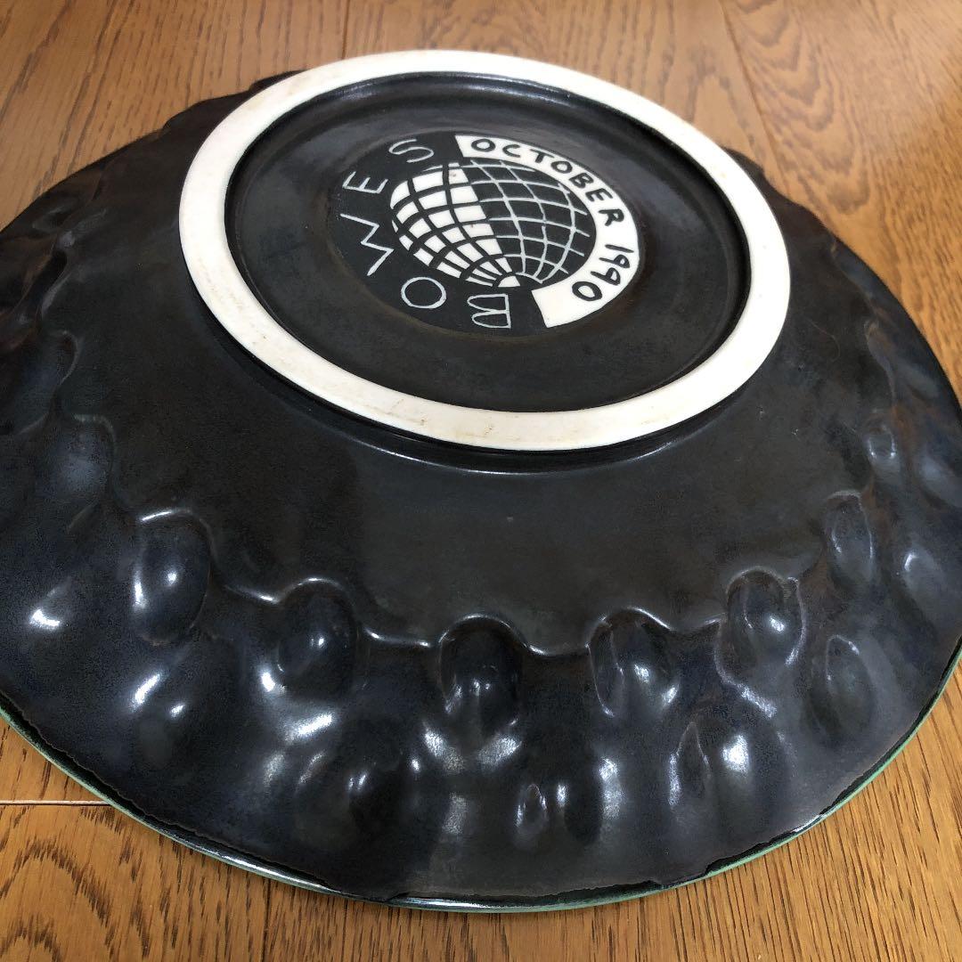 e Bowes 大皿　USA アーティスト　スミソニアン美術館