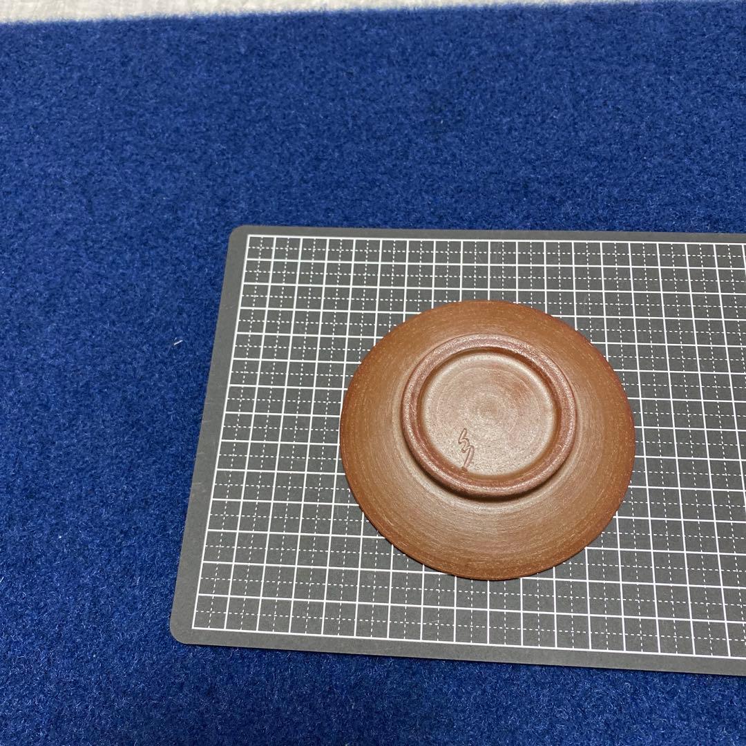 備前焼　干支小皿・盃　12枚揃い　昭和・平成もの　共箱なし　陶印あり