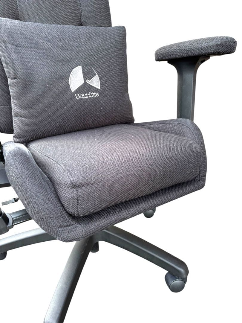 阿部専用 バウヒュッテ ゲーミングソファチェア2 ブラック ファブリック