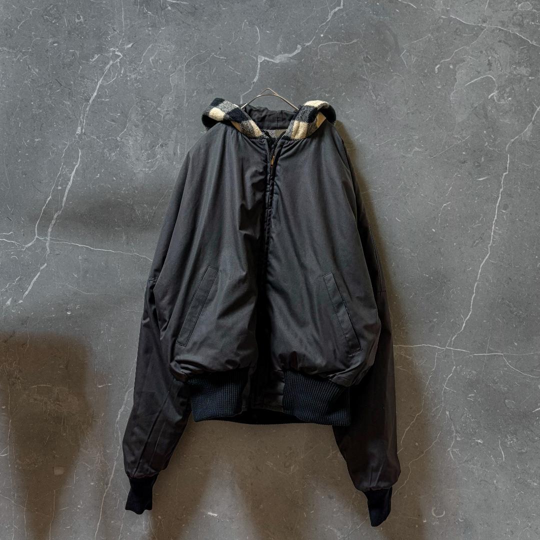 60s-70s TALON リバーシブル ウール×ナイロン ジャケット 42